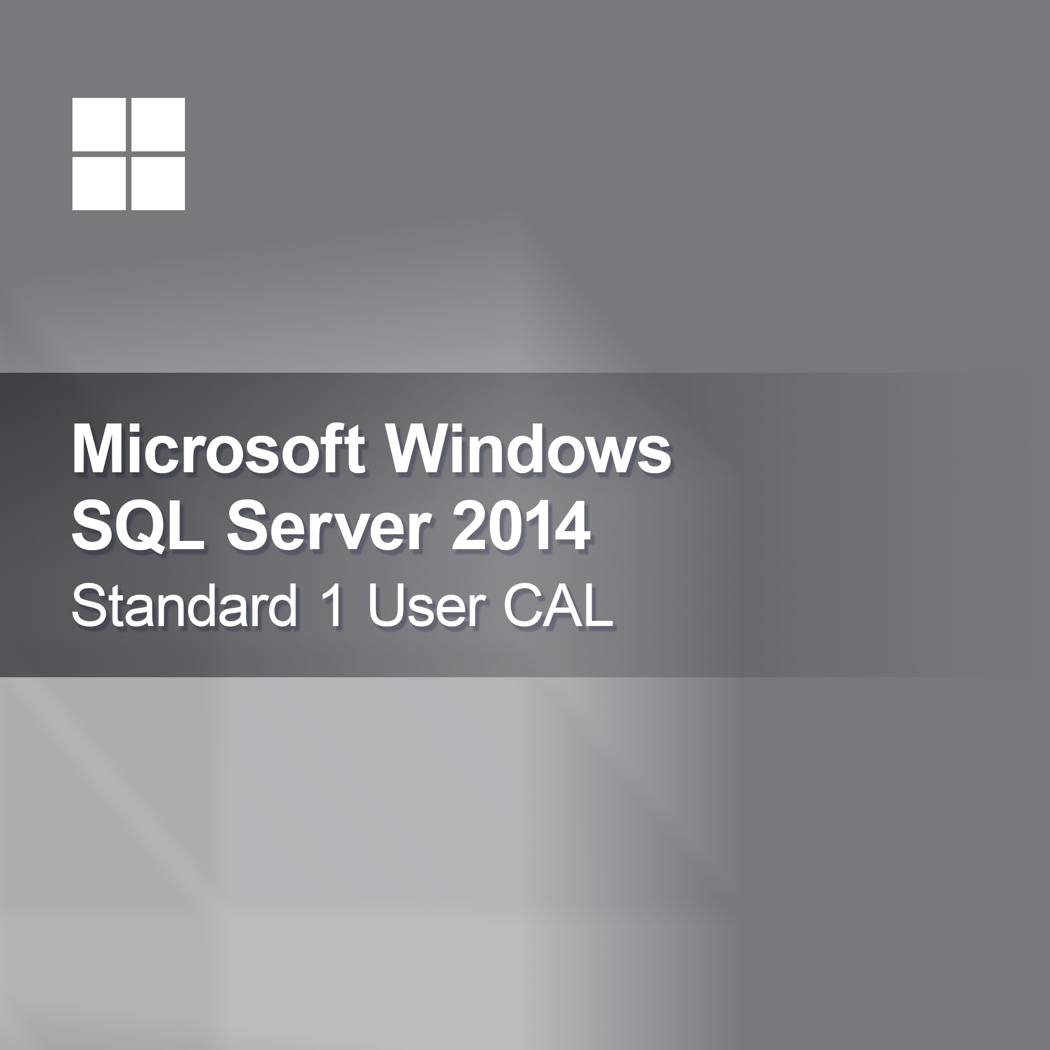 Microsoft SQL Server 2014 Standard 1 User CAL